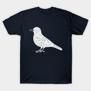 Blackbird Ink Art - on dark colors T-Shirt